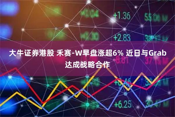 大牛证券港股 禾赛-W早盘涨超6% 近日与Grab达成战略合作